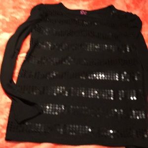Girls black top